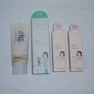 NIP Bundle of 4 Midha Rice Toner Serum Scrub Korean Beauty